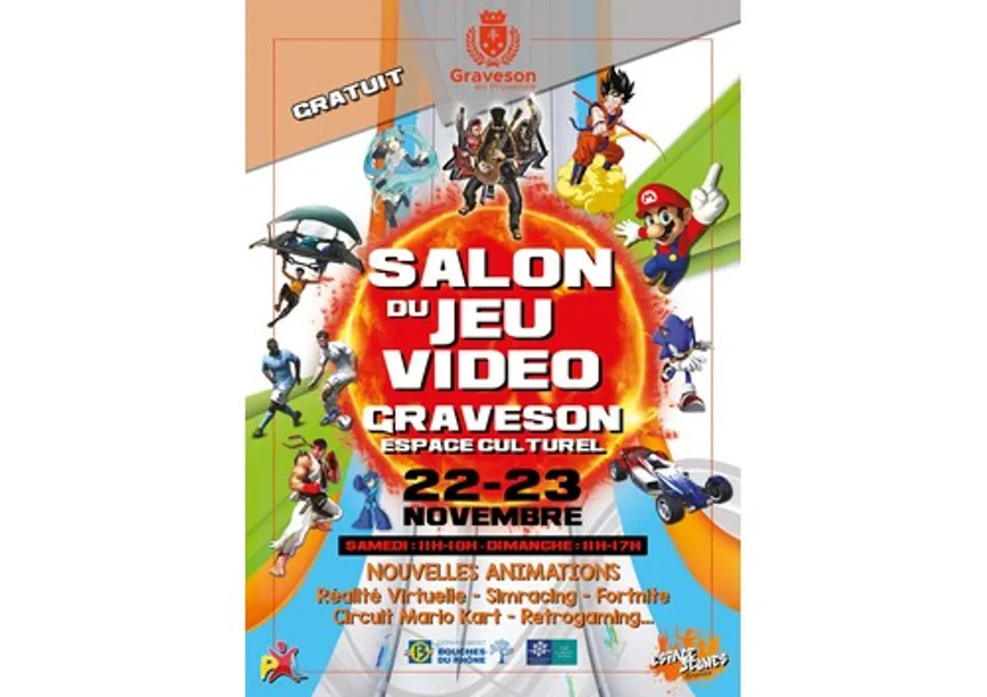 Salon du jeu vidéo à Graveson : un week-end sous le signe de l’immersion