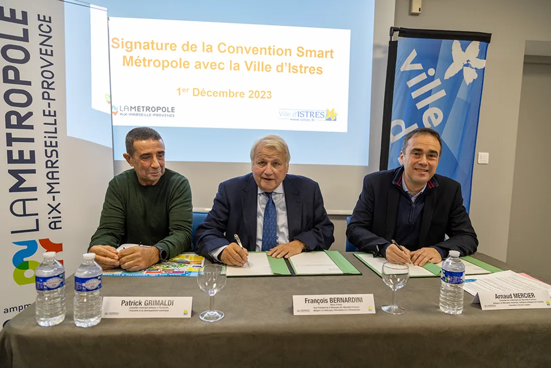 [ COMMUNICATION ] Istres : Première convention avec la Métropole pour la « ville connectée »