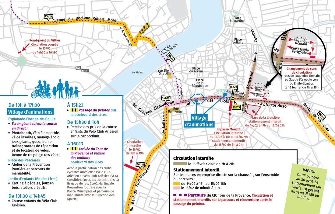 Tour de la Provence : des restrictions de circulation annoncées à Arles