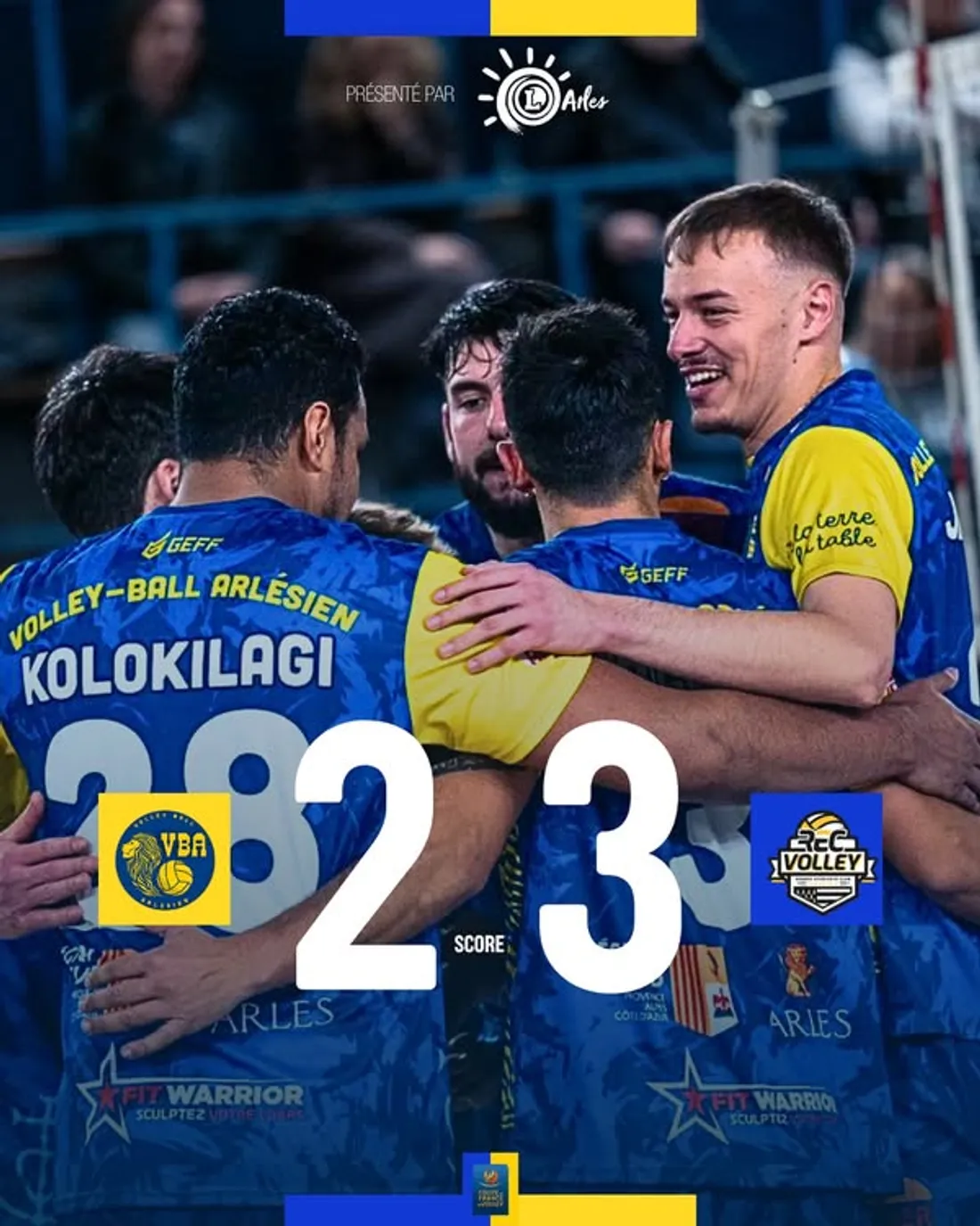 [ SPORT - VOLLEYBALL ] La défaite des volleyeurs arlésiens en quarts de finale de la Coupe de France