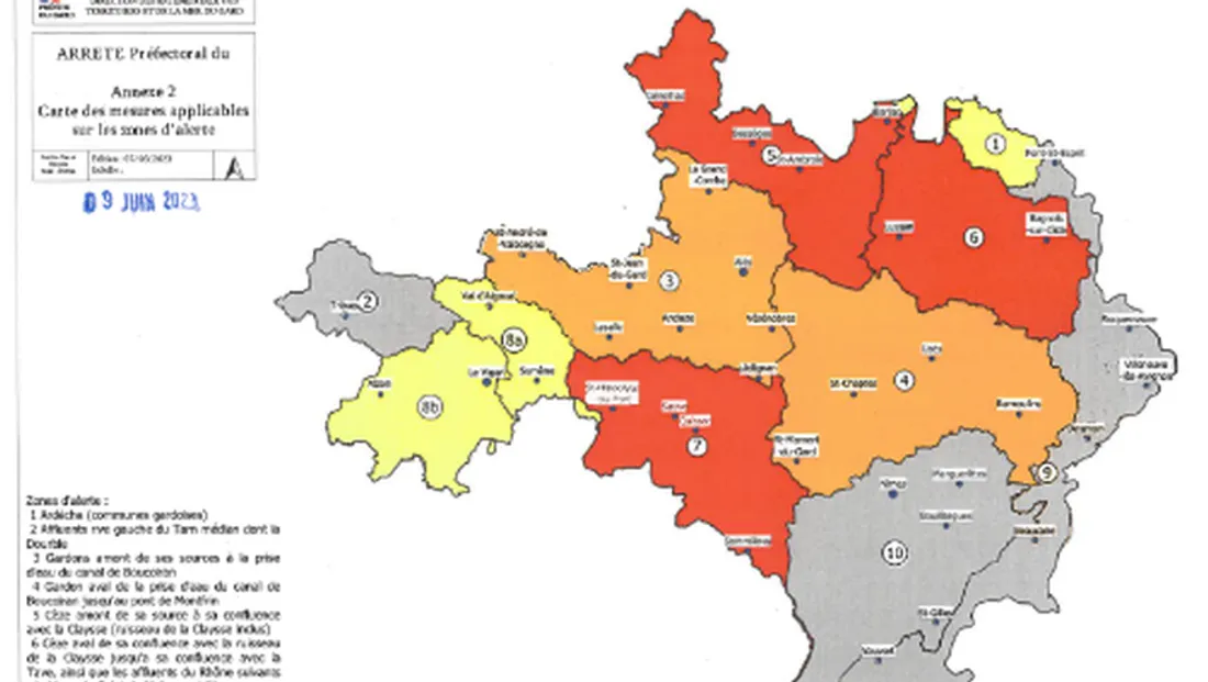 [CLIMAT] Gard: Quelques améliorations grâce aux récentes précipitations néanmoins ...