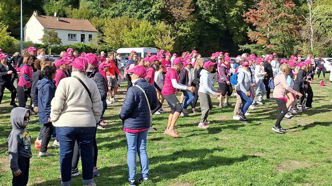 Octobre rose, marche, Barjouville