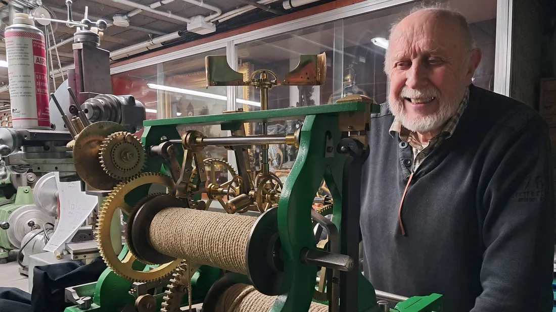 Marcel Boulanger, horloger à Allonnes © Radio Intensité