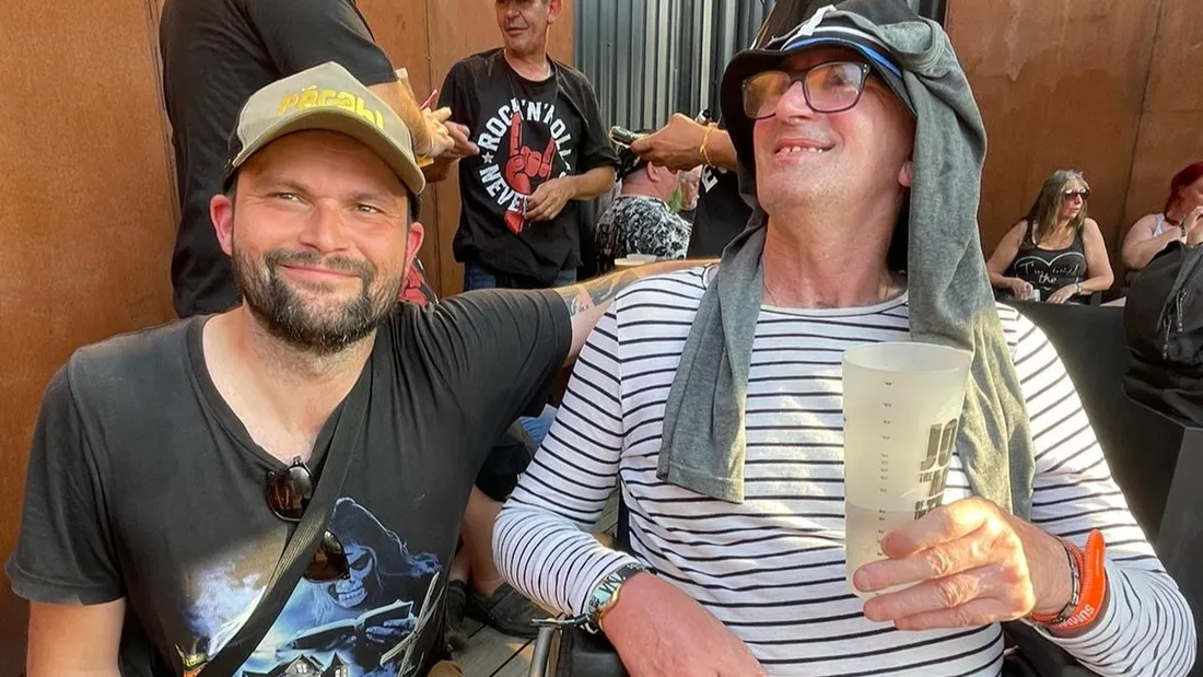 Baptiste et Stéphane au Hellfest en 2025