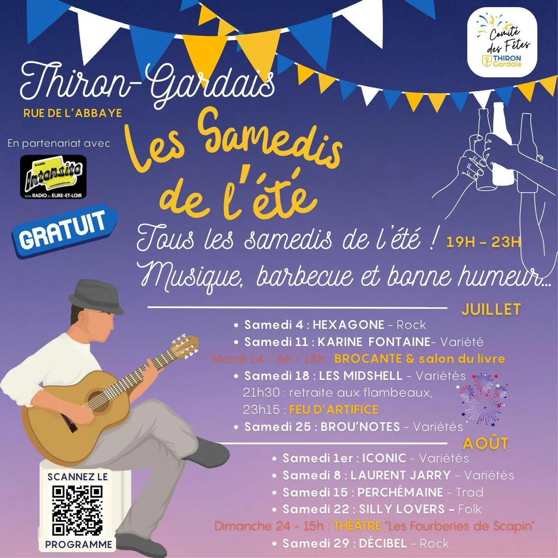  Thiron-Gardais - Samedis de l'été 2026