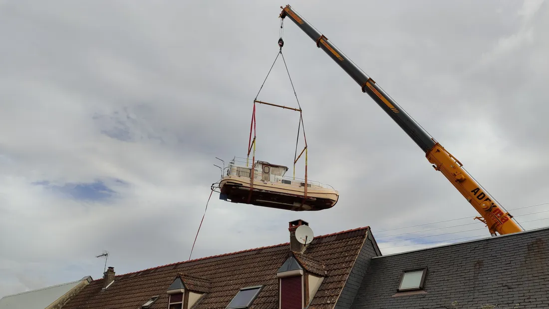 Pénichette, Grue, Ciel