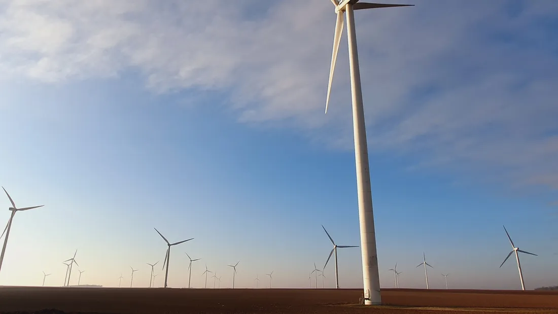 Parc éolien en Eure-et-Loir / éoliennes