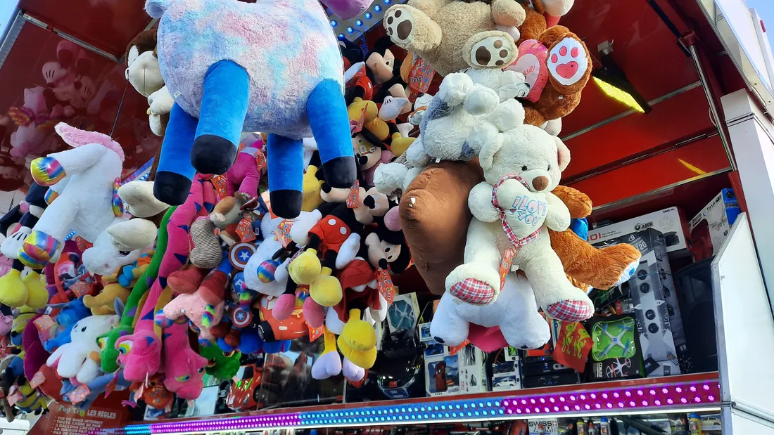 Fête foraine, peluche