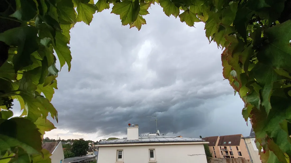 Météo, nuage, vue ciel