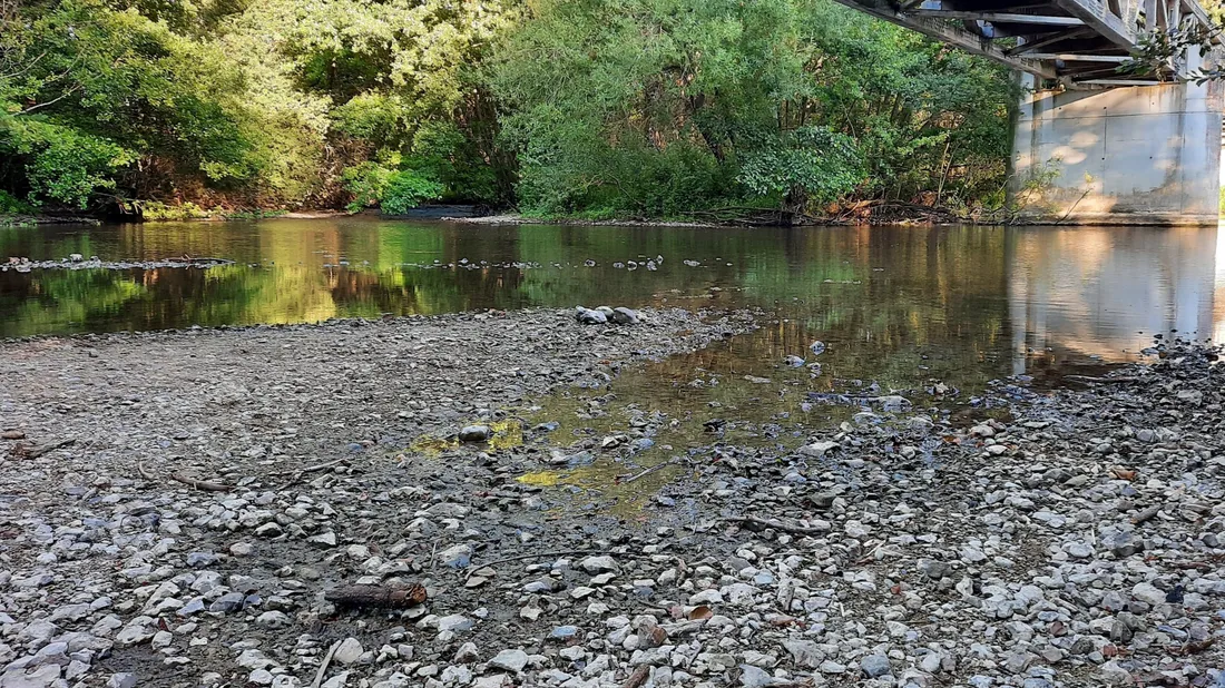 Sécheresse, Rivière