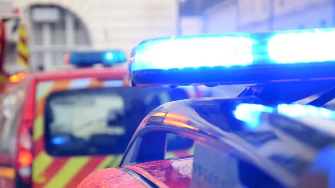 pompiers en intervention / feu / accident / AVP