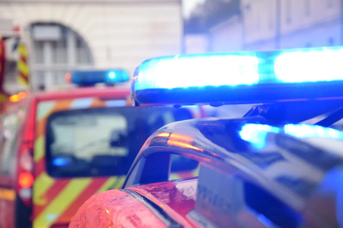 pompiers en intervention / feu / accident / AVP