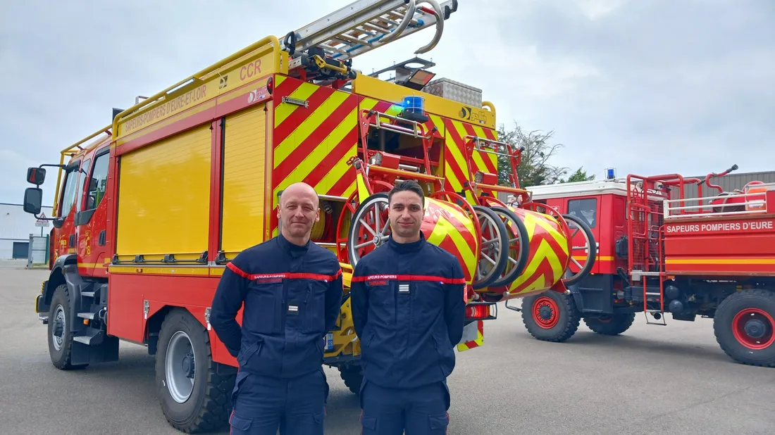 CISM Châteaudun / Capitaine Olin / Lieutenant Vigoureux