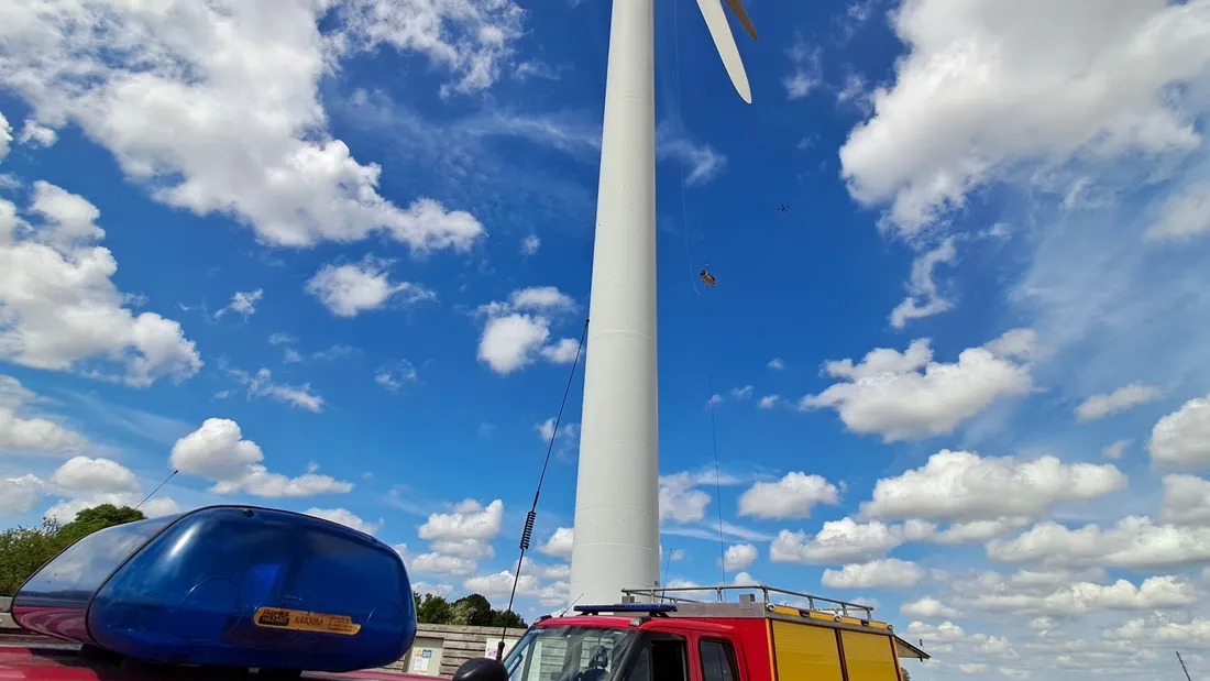 Secours, Grimp, SMP, Eolienne,