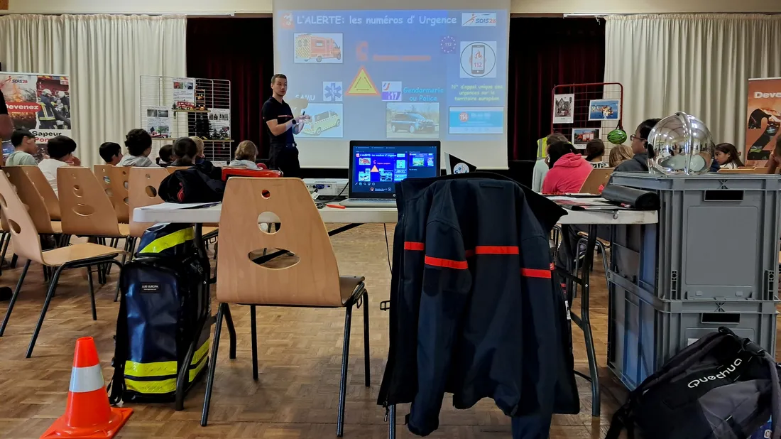 Pompier, village sécurité routière, Prévention Routière