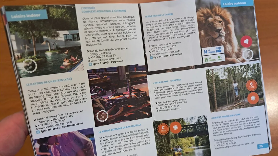 Guide de voyage 2025 "Bienvenue à Chartres"