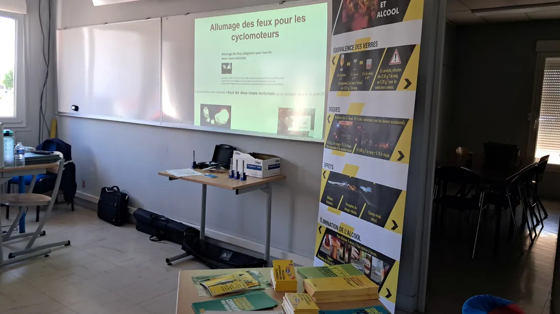 Journée de prévention routière au CFAI de Châteaudun © Radio Intensité