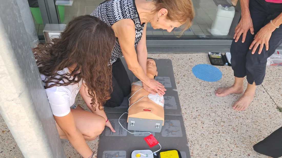 Croix rouge, gestes qui sauvent, formation