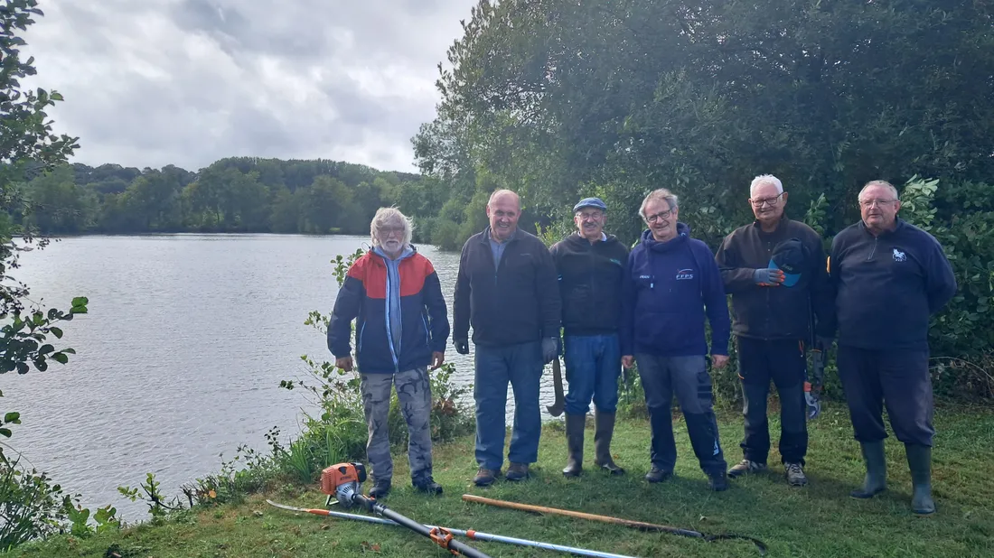 Etangs, bénévoles, Douy