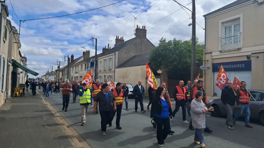défilé à Châteaudun, mercredi 10 septembre 2025