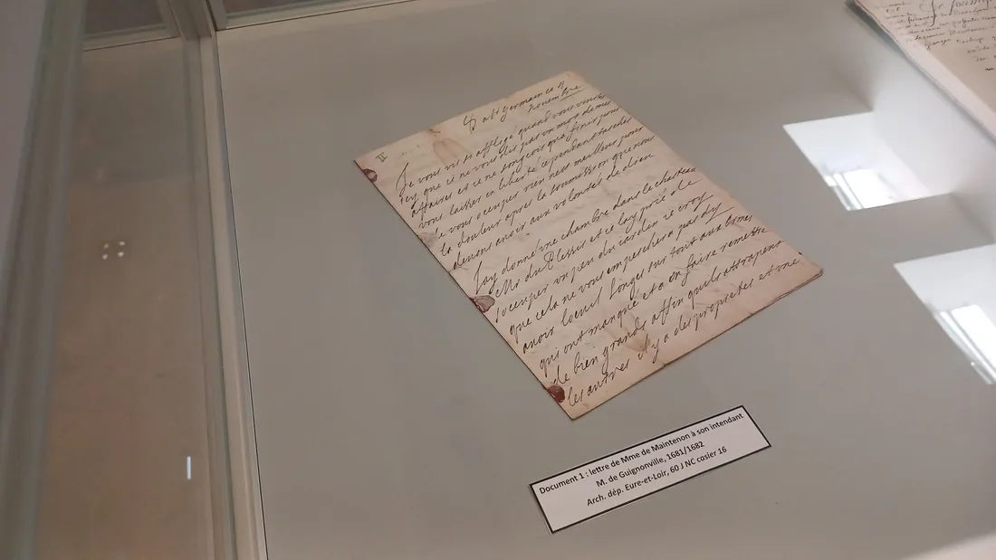  lettre de Madame de Maintenon 