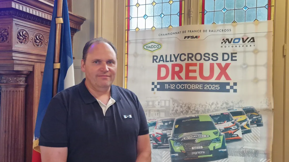 Steven Lefrançois, Président de l'Écurie de Thymerais, organisateur du Rallycross