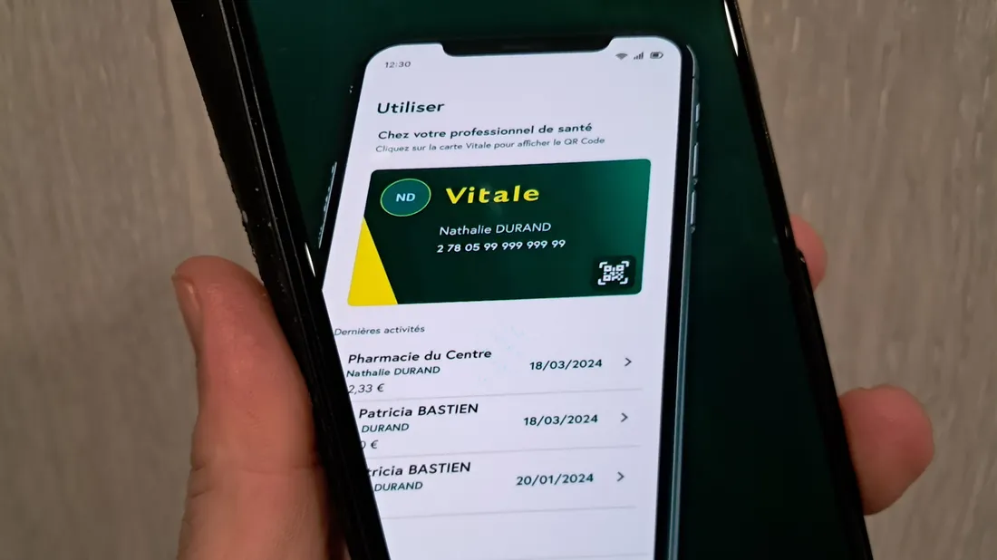 L'appli carte Vitale