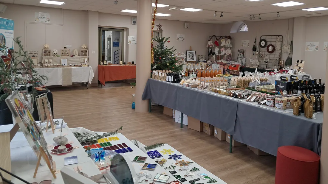 La boutique de Noël à la Maison du Tourisme Coeur de Beauce