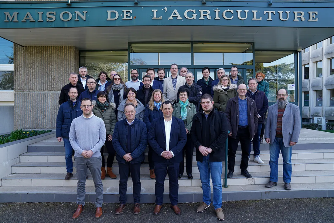 Le bureau © Chambre d'agriculture d'Eure-et-Loir