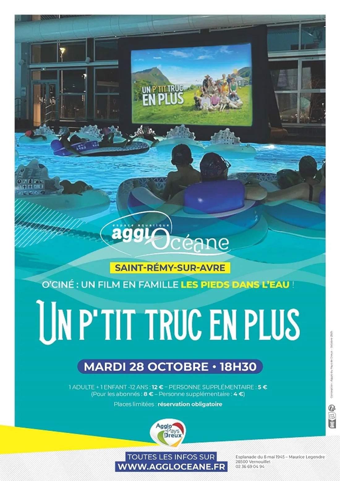 SAINT-RÉMY-SUR-AVRE - O’Ciné, les pieds dans l’eau