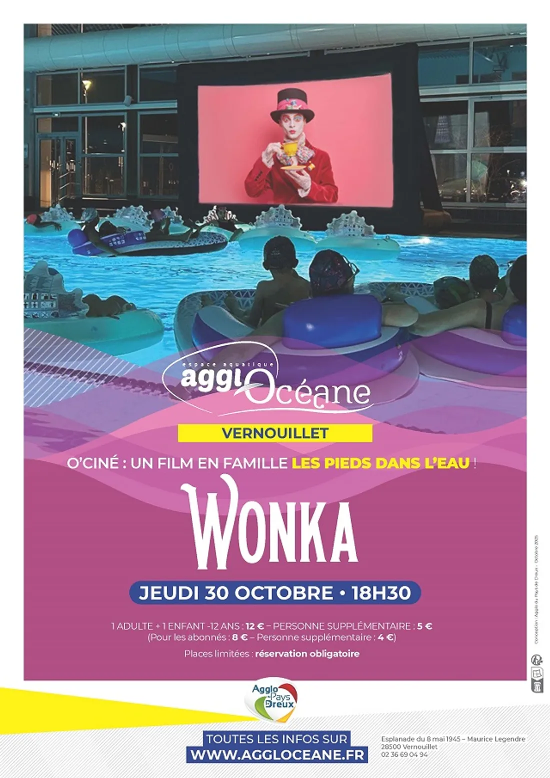 VERNOUILLET - O’Ciné, les pieds dans l’eau