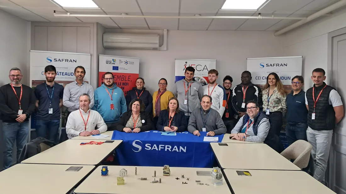 Signature d'une convention DEFI autour de l'industrie le 26 mars 2026 à Châteaudun © Radio Intensité