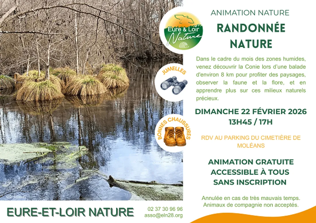 MOLÉANS - Randonnée nature d'Eure-et-Loir