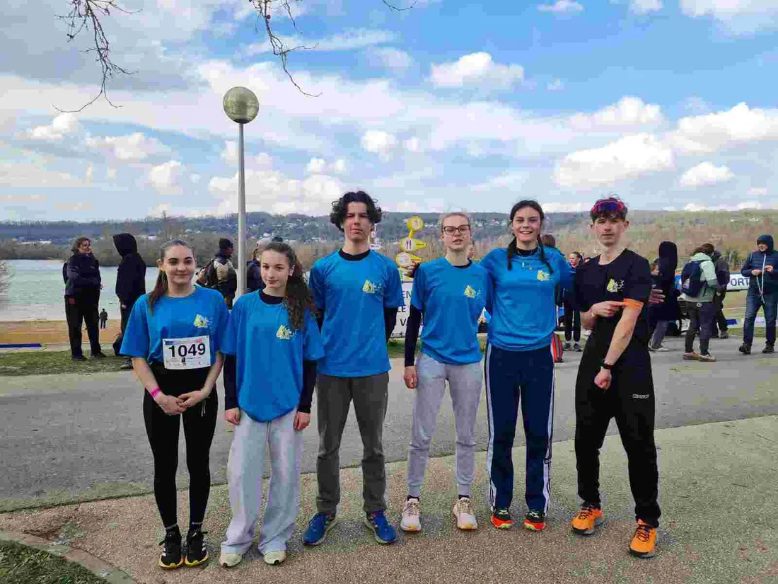 Equipe France Cross Rémi belleau Nogent © Lycée Rémi belleau