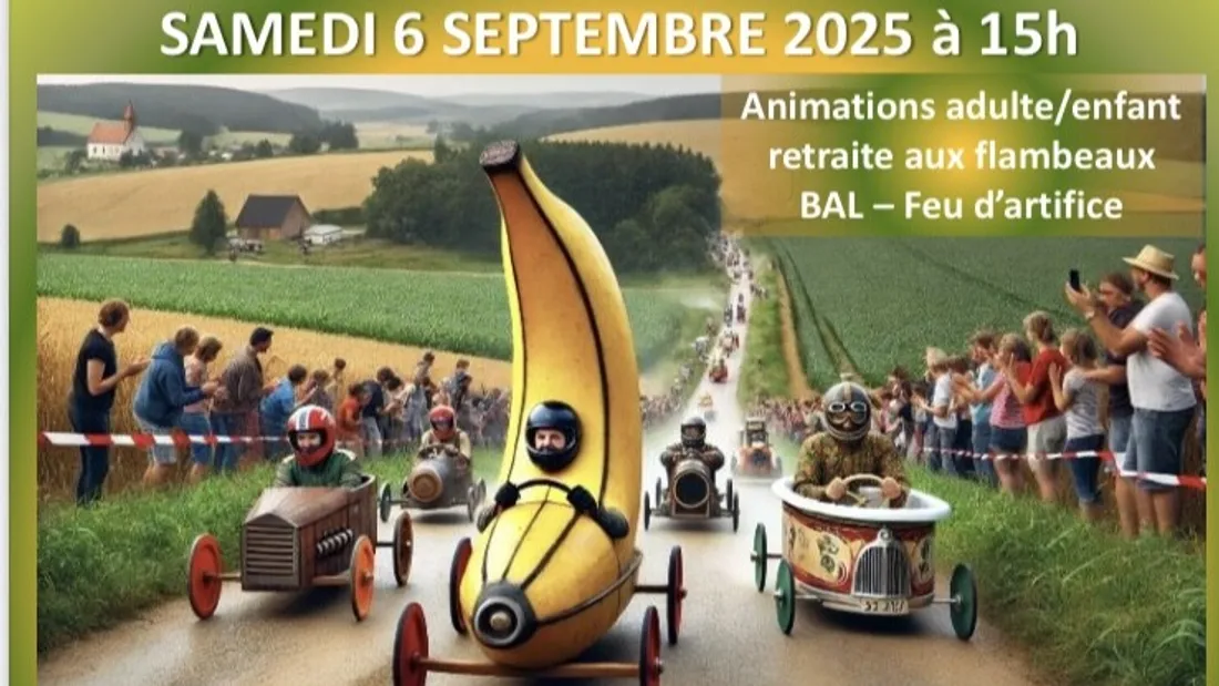 Course de caisse à Savon - Commune de Gas