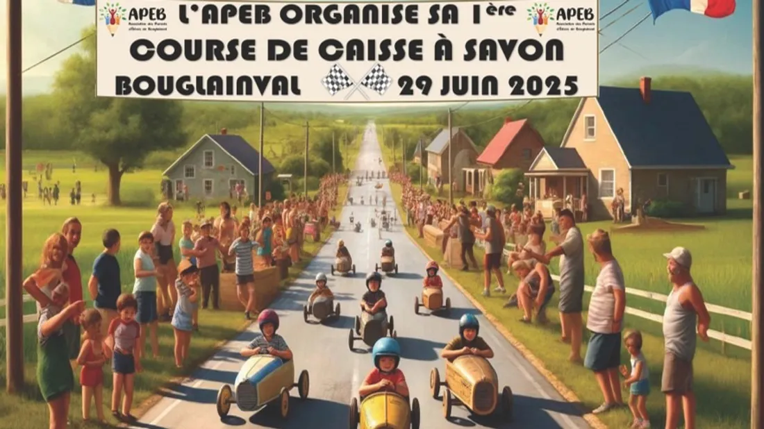 Course de caisse à savon à Bouglainval