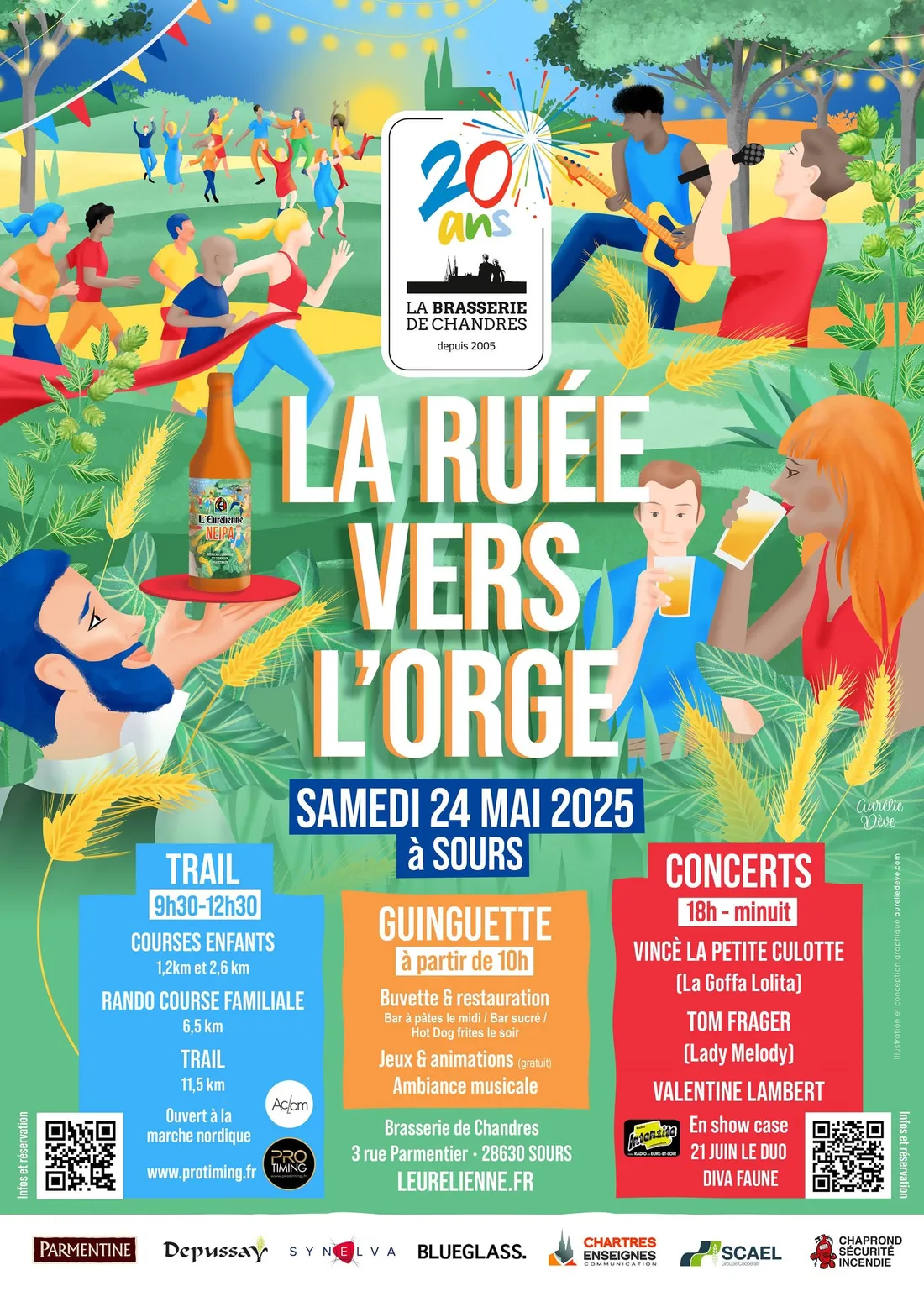 20 ans  Brasserie de Chandres