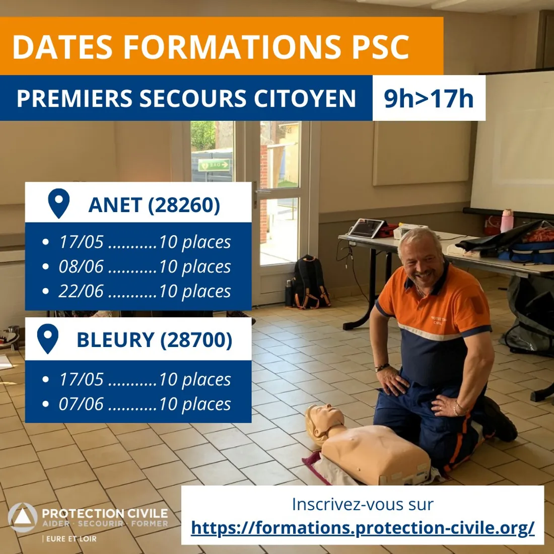 Protection Civile d'Eure-et-Loir