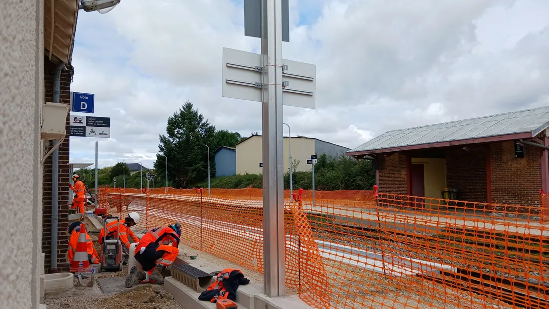travaux gare Illiers Combray / SNCF Gare et Connexions