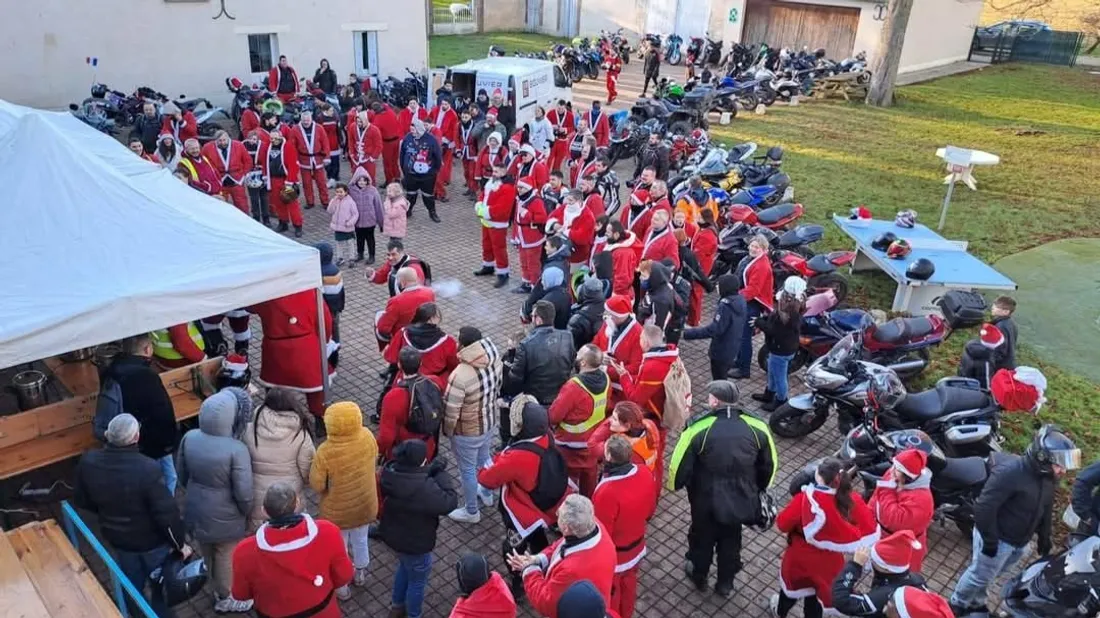 8 ème Balades des Pères Noël Motards