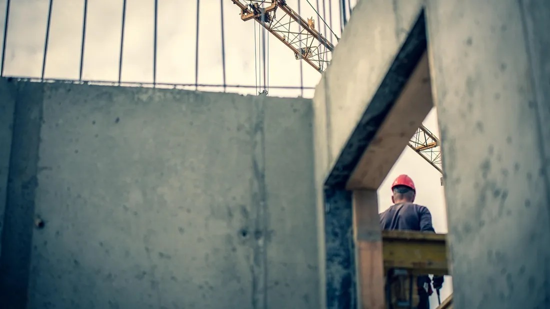 Chantier de construction