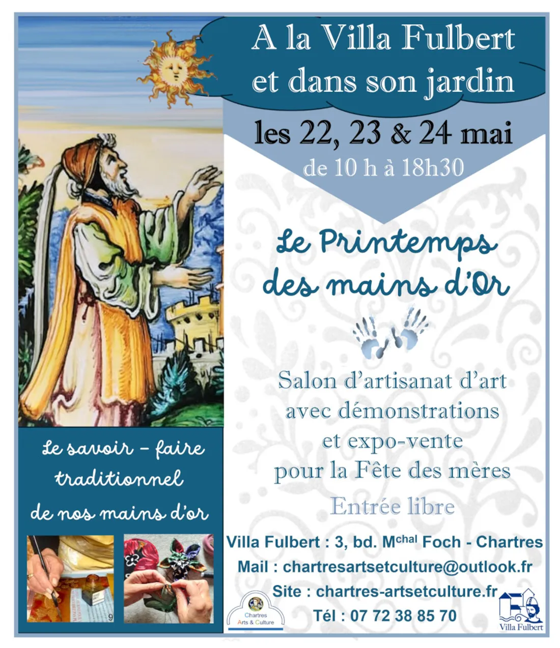 CHARTRES - Le Printemps des Mains d'Or