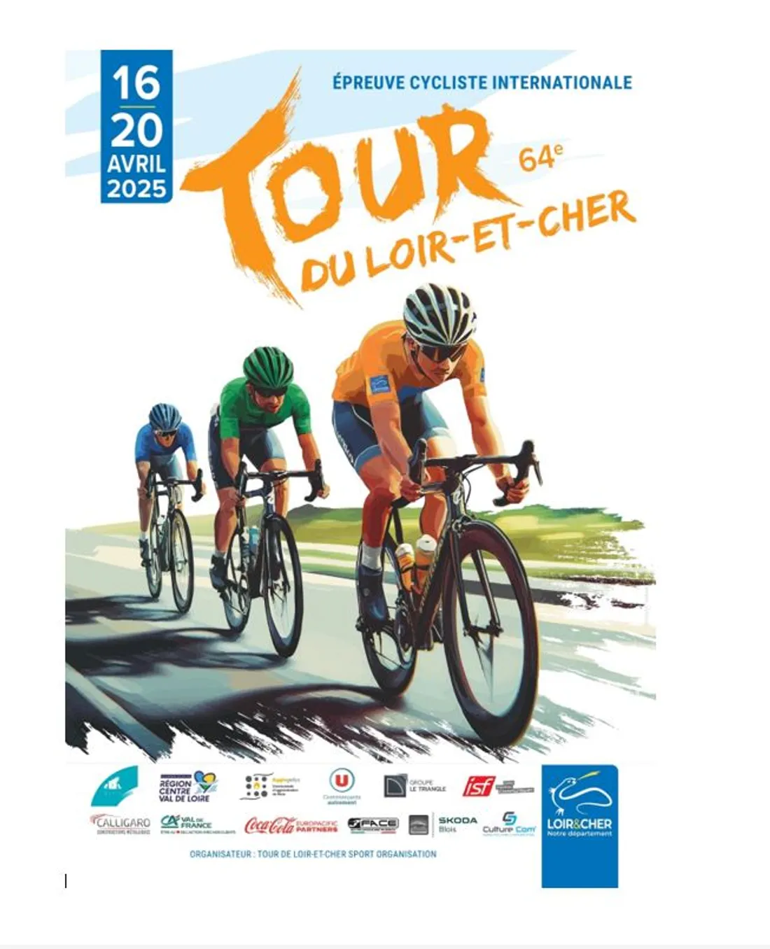 Affiche Tour Loir-et-Cher 2025
