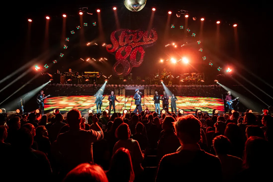 star 80 la tournée, les années 80