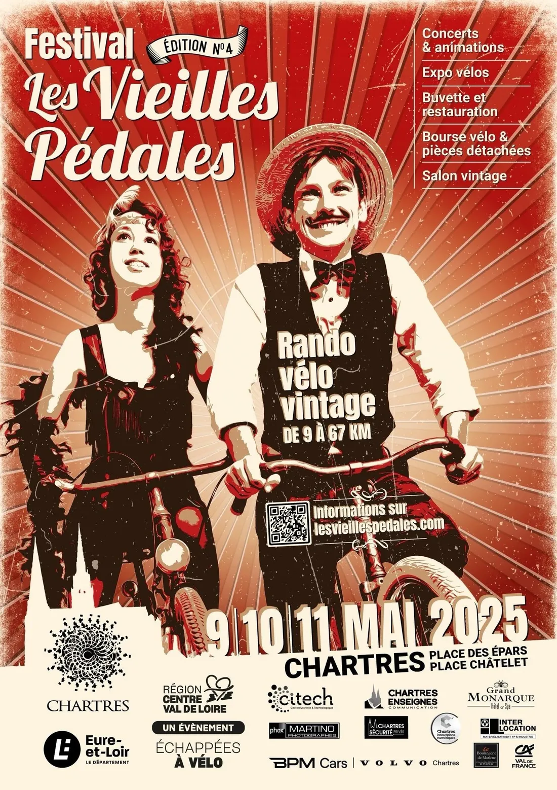 Le Festival des Vieilles à Chartres du 9 au 11 mail 2025
