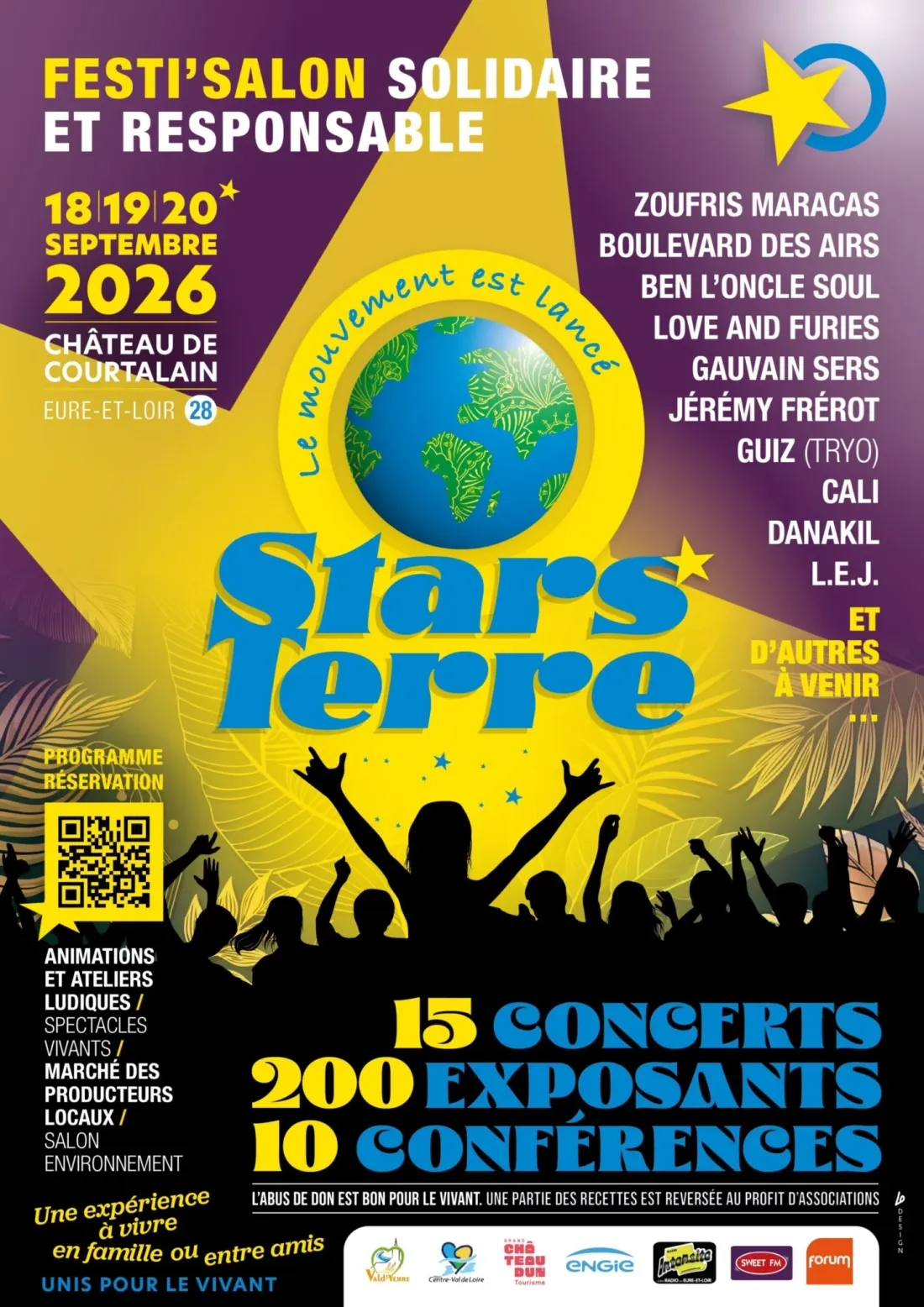 Affiche StarsTerre 2026