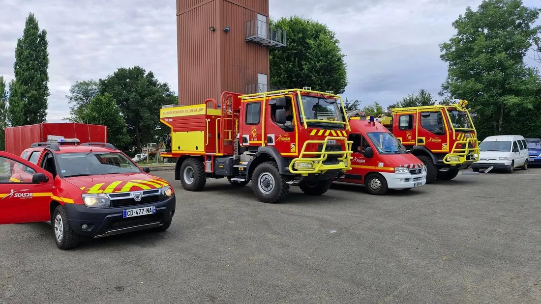 Sdis 28 en renfort dans le Cher 5 juillet 2025