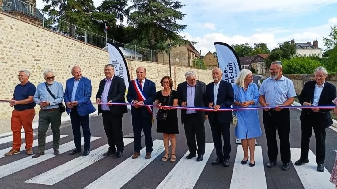 Inauguration du contournement de Brezolles