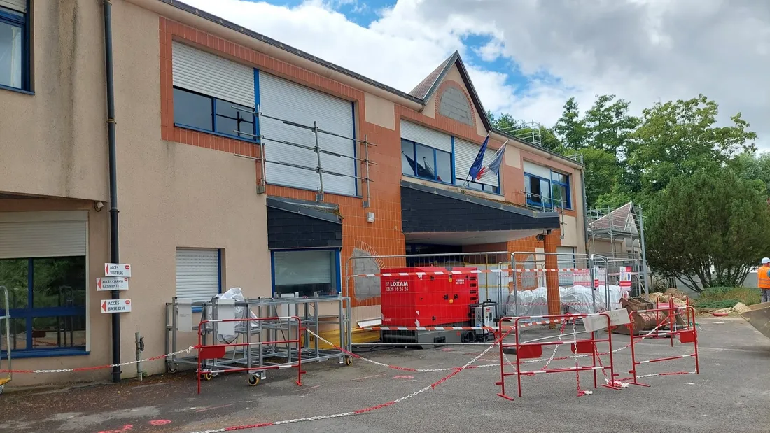 Travaux, College, Michel Chasles, Epernon