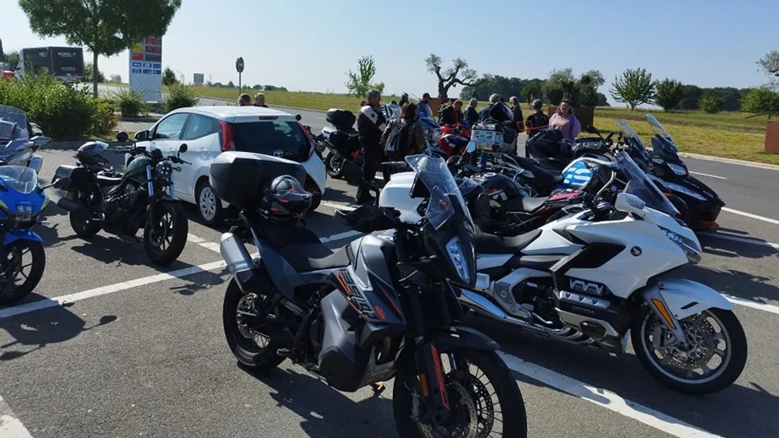 Balade à moto, moto, rassemblement, FFMC28